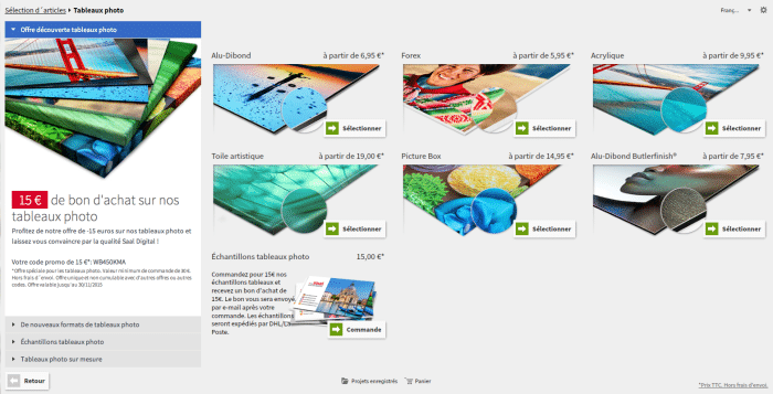 Les produits Saal Digital