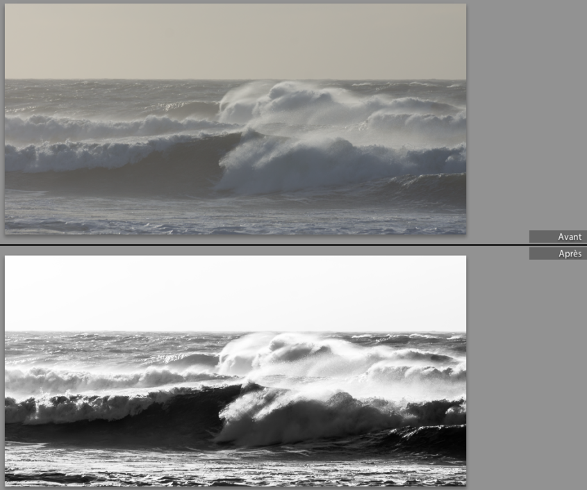 Avant Après pour preset