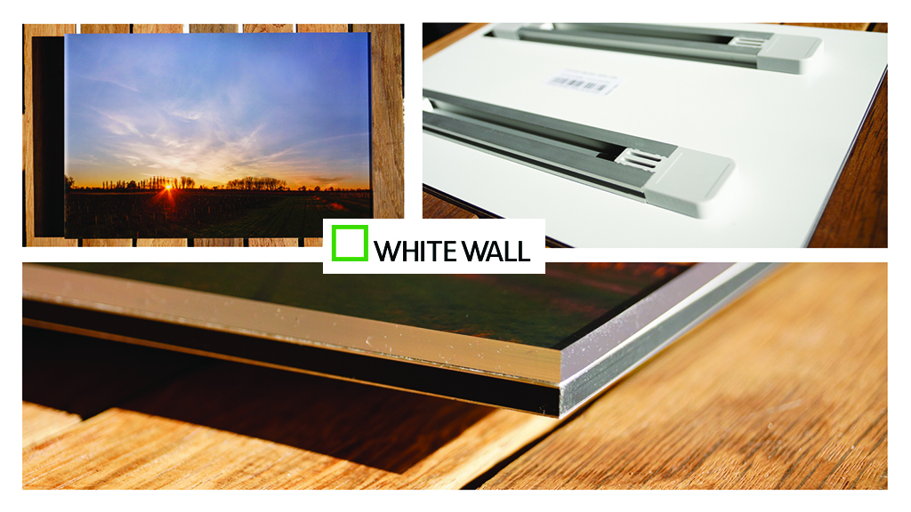 Test du véritable tirage sous verre acrylique de White Wall
