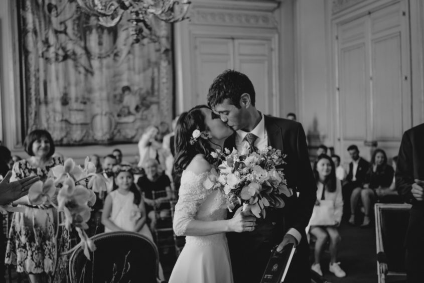 Photographie de cérémonie civile à la mairie de Bordeaux