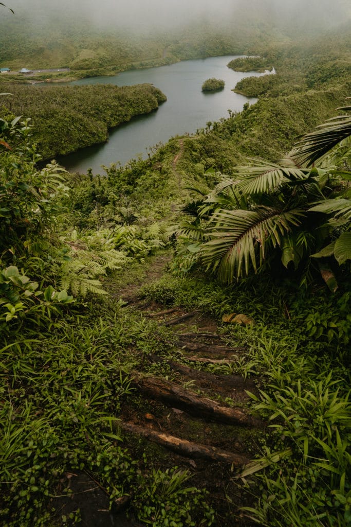 Freshwater lake, Dominique