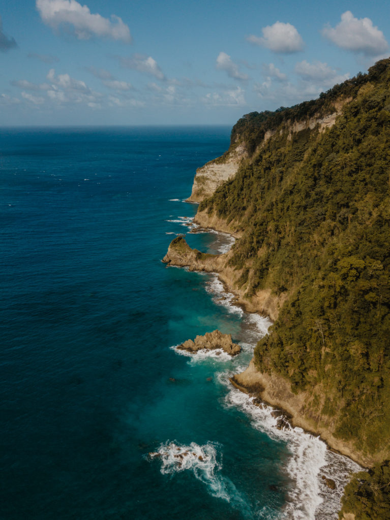 Vue sur les anses du nord, Martinique