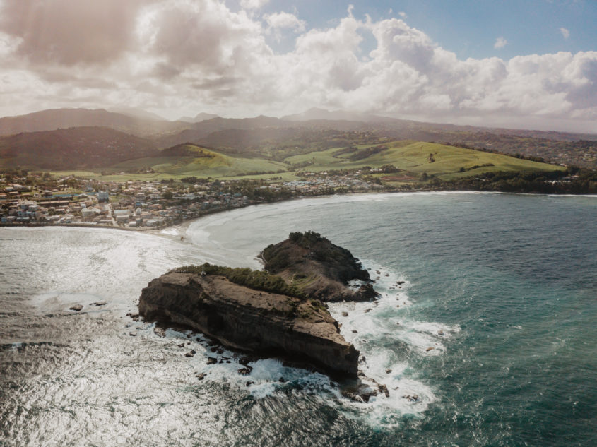 Tombolo Sainte Marie, Martinique
