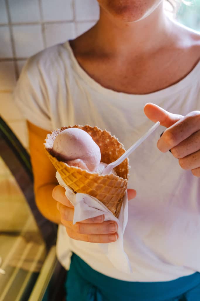 Les glaces de Ziouka au Carbet, Martinique