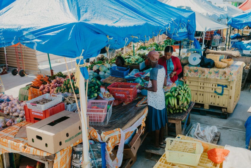 Marché de Roseau, Dominique