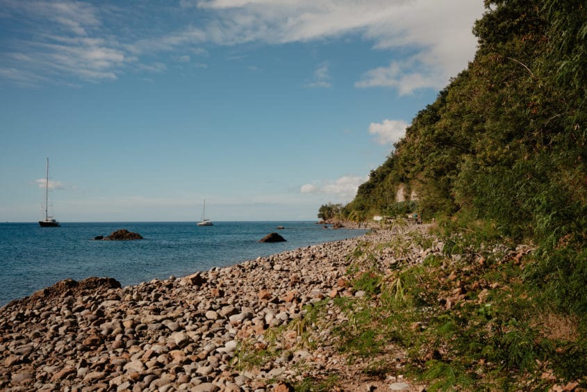 Champagne reef, Pointe Michel, Dominique